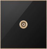 British Standard One Gang TV Socket Flat (N2)