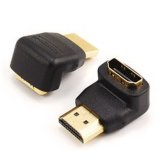 HDMI Adapter 90 Degree Right Angle Male to Female for 1080P 3D TV HDTV