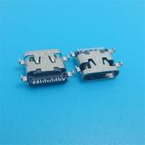 New Style Single Row 16p Type C PCB Mount Connector
