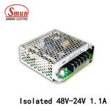 SD-25c-24 25W 48VDC to 24VDC 1.1A Isoalted Switching Power Supply