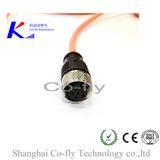 M12 6 Pin Terminal Electrical Cable RF Female Waterproof Connector