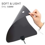 HDTV Antenna with Detachable Amplifier Signal Booster and 16.5FT Coax Cable