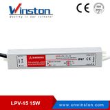 Winston Waterproof 15W LED Driver Power Supply with Ce
