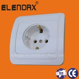 European Style Flush Mounted Wall Schuko Socket (F2010)