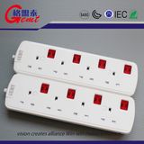 Saso/Gcc 3 Way/4way/5 Way Saudi Arabia Power Strips 13AMP UK Standard Plug