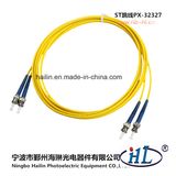 High Temperature Stability Duplex St/Sm/PC Fiber Optic Patch Cord