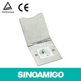 Stainless Steel 2 Modules Floor Junction Box Floor Socket