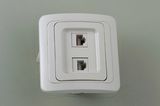 Phone +Data Socket with CE Certificate 2135