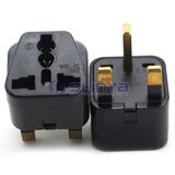 Brass Universal Travel Adapter Au Us EU to UK Adapter Converter 3 Pin AC Power Plug Adapter Connector