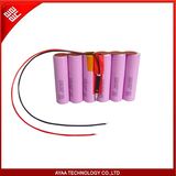 Recargeable Li-ion Battery Pack: 3.7V/15.6ah with PCM 5A