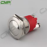 19mm High Waterproof Stainless Steel 1no Push Button Momentary Switch IP68
