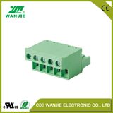 PCB Pluggable Terminal Block Male Female Electrical Connector Wj2edgkc/Kcm, Wj5.0/5.08mm