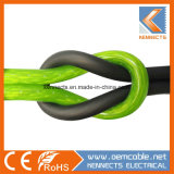 Green/Black 0AWG Cable Car Battery Wire