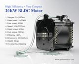 72V/96V 20kw BLDC /Brushless DC Motor for Electric Car, Electric Boat, Yacht.