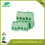 PCB Double Row Screw Terminal Block Connector with High Current, High Voltage Wjek350b/381b, 3.5/3.81mm
