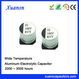 22UF 100V V-Chip Standard Aluminum Electrolytic Capacitor