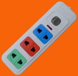 Power Strip Universal 2 Pin 3 Way Outlet Extension Socket (E1003)