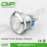 28mm Momentary 2no2nc Waterproof Push Button Switch