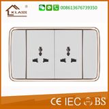 2*13A Mf Electric Switched Socket with Neon