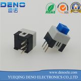 Flat Cap Unlock Self Locking Switch