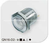 16mm Stainless Steel Metal Dome Push Button Reset Switch