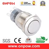 Onpow 19mm Metal Push Button Switch (LAS1-AGQ-11/N, CE, UL, CCC, RoHS)