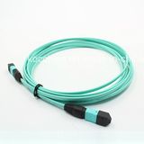 MTP/MPO Om3 12cores Fiber Optic Patchcord