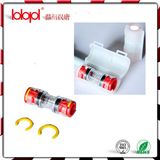 FTTH Optic Fiber Microduct Connectors, HDPE Fiber Duct Connectors4/2.8mm