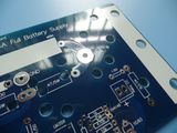 4 Oz Double Sided Board Heavy Copper PCB Blue Soldermask