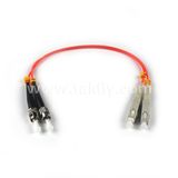 Sc Upc to St Upc Duplex Om1 mm Fiber Optic Patch Cord