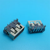 New Arrival with Positioning Column 4 Pin USB Socket Connector