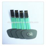 Single Button Tactile Embossed Membrane Keypad Switch
