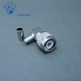 Male Right Angle Crimp TF TNC Connector for Rg223 Cable