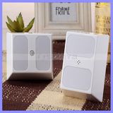 Intelligent Battery Operated Motion Sound Ray Sensing 6 LED Stick-Anywhere Nightlight Wireless Sensor Spot Light Lamp