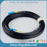 LC/PC-LC/PC Sm Duplex Fiber Optical Cable Patch Cord Used for Field Application