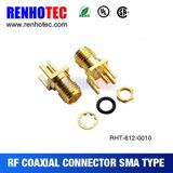 SMA PCB Mount Female Connector for TV Antenna