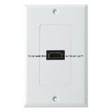 Single HDMI Connector Wall Plate