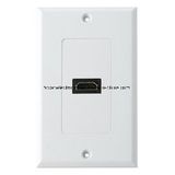 Single HDMI Connector Wall Plate