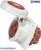 IP67 400V Industrial Female Plug for Panel Mounted (QX1457)