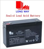 6V12ah VRLA Alarm System Battery