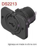 Waterproof Motorcycle Double USB Socket Ds2213