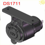 12V Waterproof Motorbike Motorcycle Cigarette Lighter Power Socket Plug Ds1711