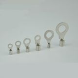 Rnb22 Bare Ring Terminal, Non-Insulated Wire Connector, Copper Cable Lug