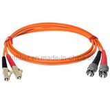 LC-FC Mm Duplex Fiber Optic Patch Cord