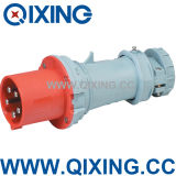 IEC 309 63A 3phase 5pins Red Industrial Plug
