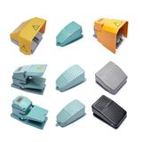 10A 250VAC Aluminum Light Industrial Foot Switch