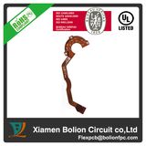 Double-Sided Flexible PCB with Pi Stiffener, 12-140um Copper