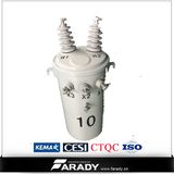 25kVA Single Phase Overhead Transformer with Silicon Steel Transformer Core