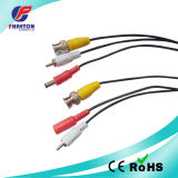 Power Audio Video Camera Cable with BNC+RCA+DC Connector (pH6-1601)