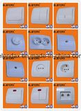 European Style Wall Switch/Socket/Doorbell Switch/Wall Socket/Schuko Socket